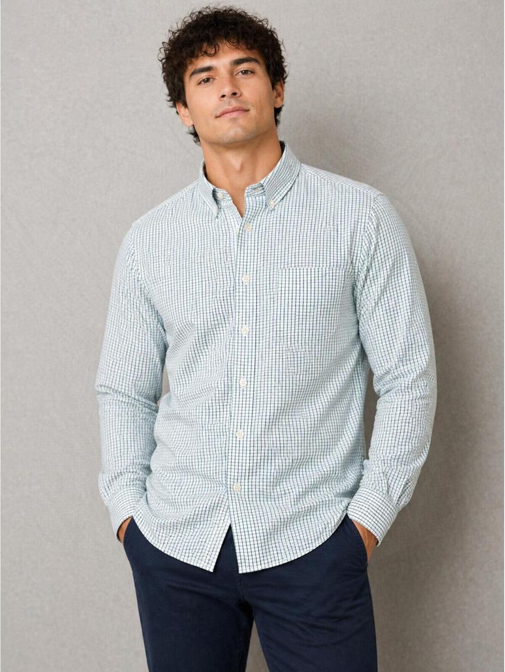L.L.Bean Wrinkle Resistant Traditional Fit Button-Down Shirt 2xl 100% Cotton
